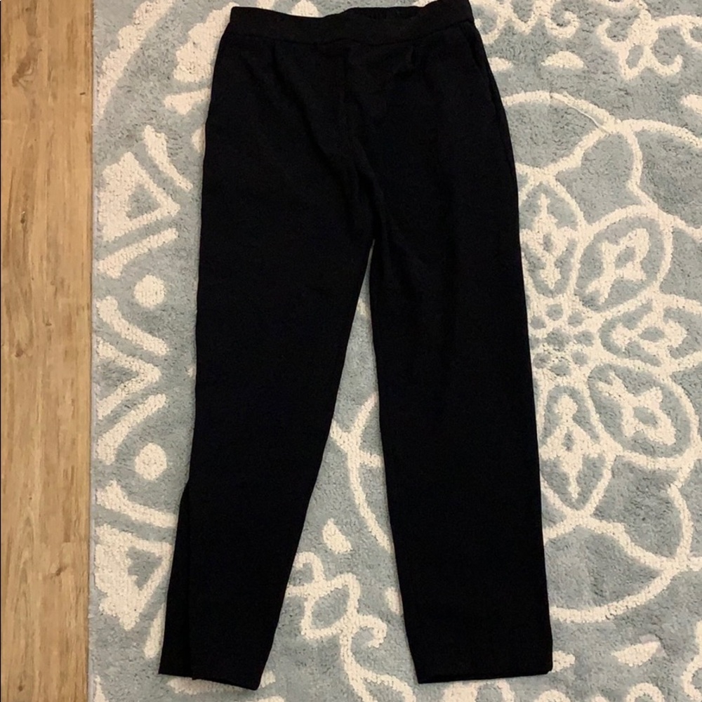 H&M Black Stretchy Waist Work Pants